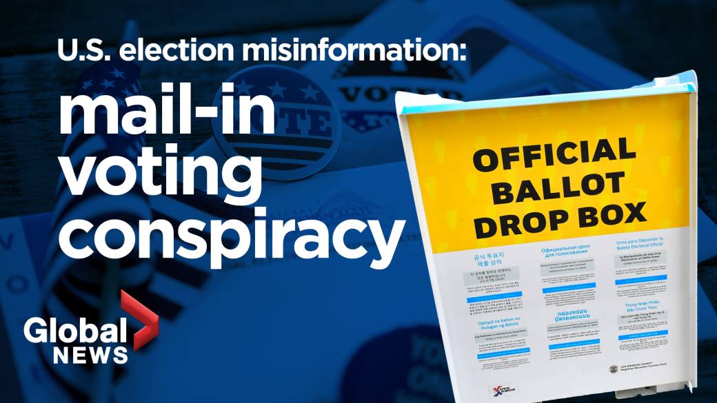Click to play video: 'US election misinformation: How foreign interference, voter fraud conspiracies could affect the polls'